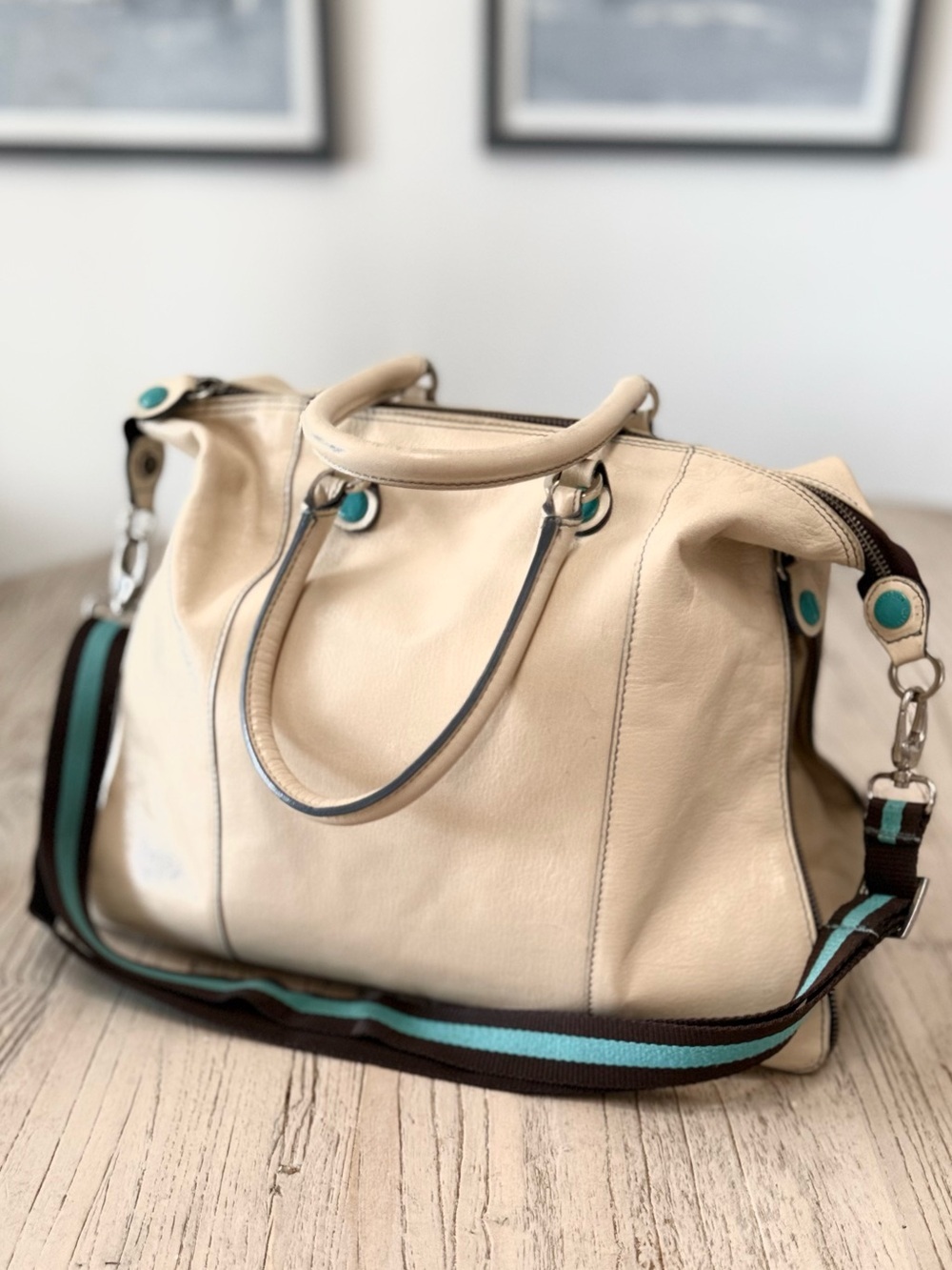 Gabs G3 Convertible Leather Bag Cram large